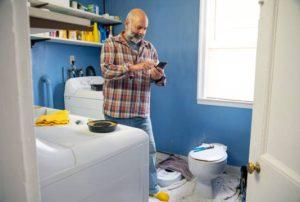 bathroom plumbing